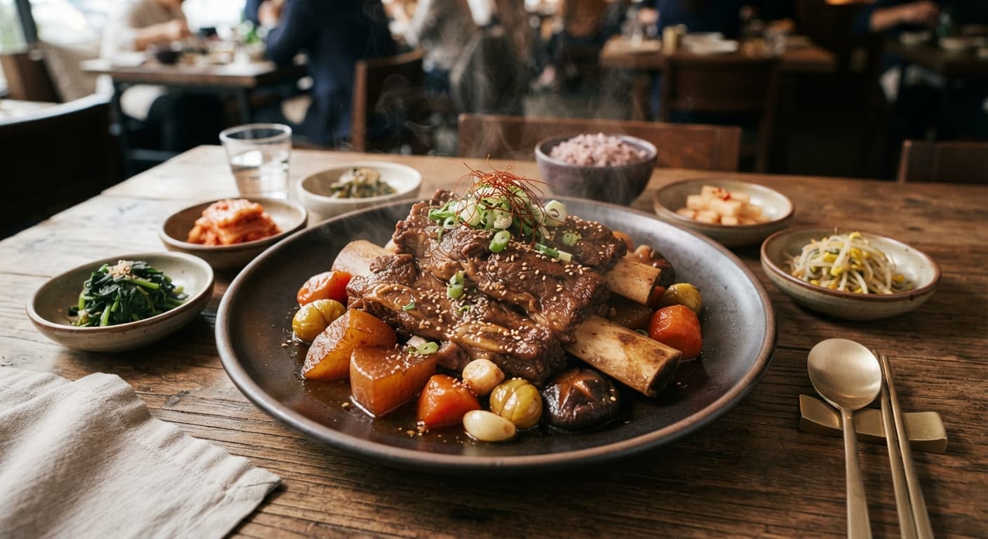 Galbi-jjim (Braised Short Ribs)