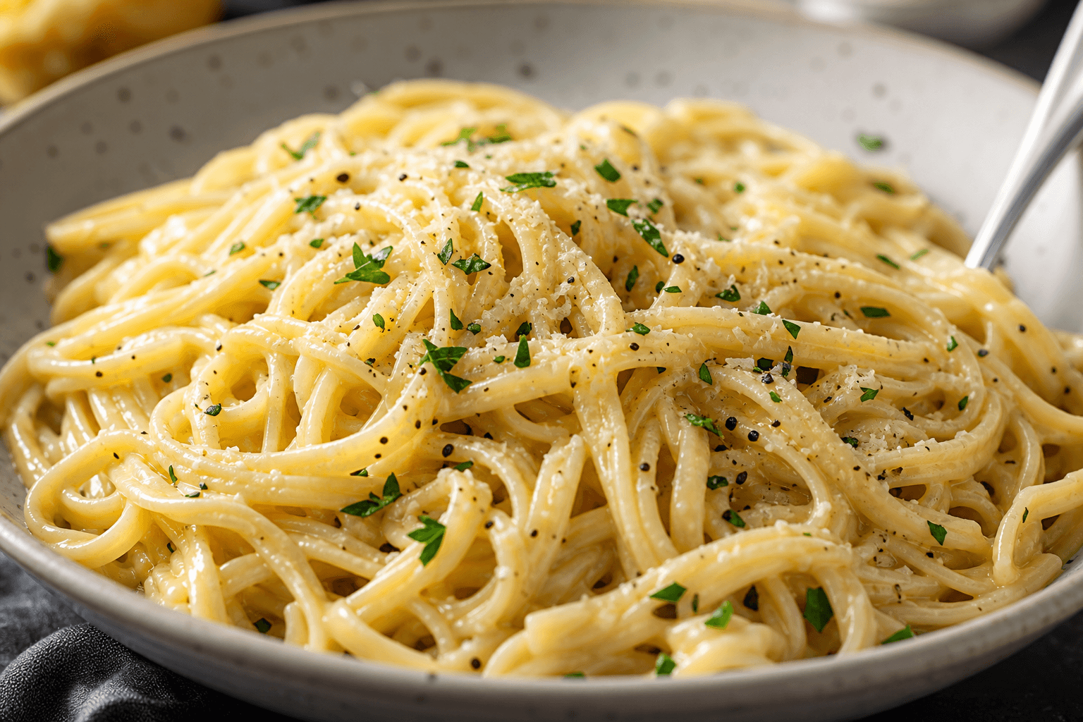 Garlic Butter Parmesan Pasta