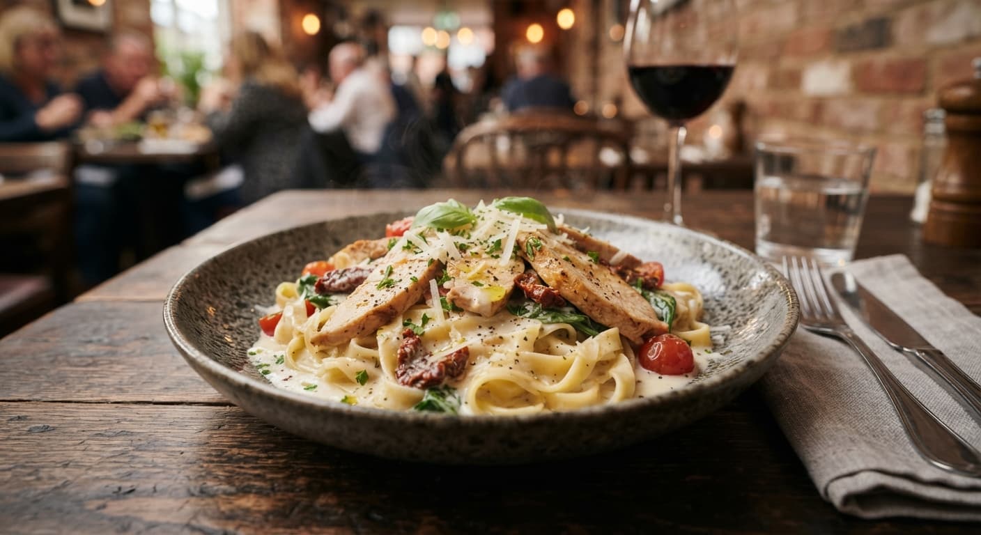 Garlic Chicken Pasta