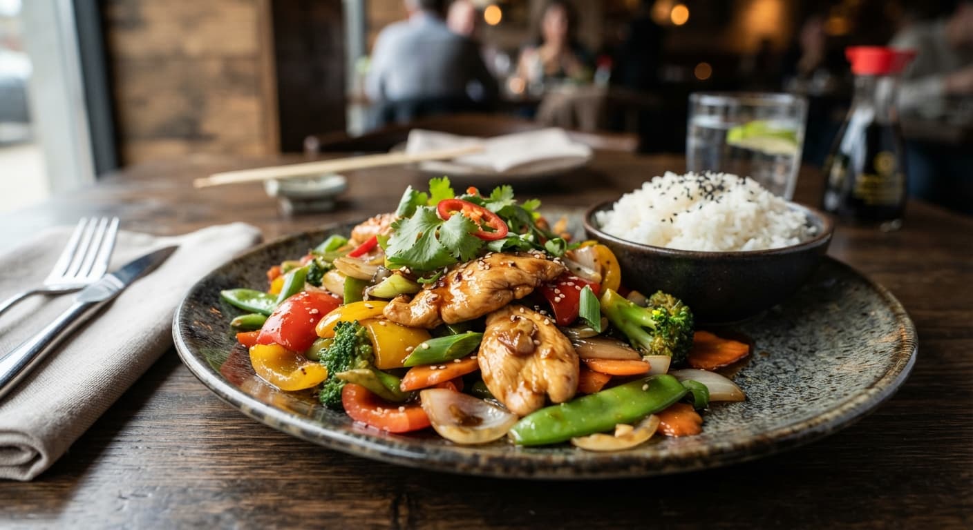 Garlic Chicken Stir-Fry