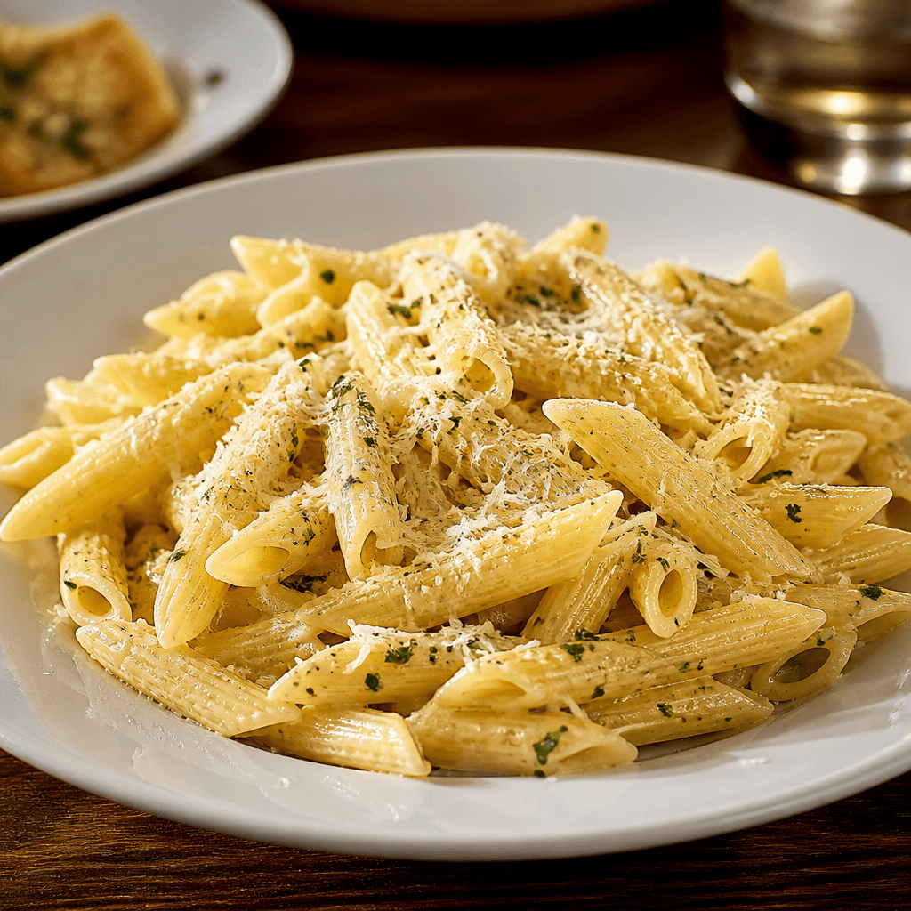 Garlic Parmesan Quick Pasta