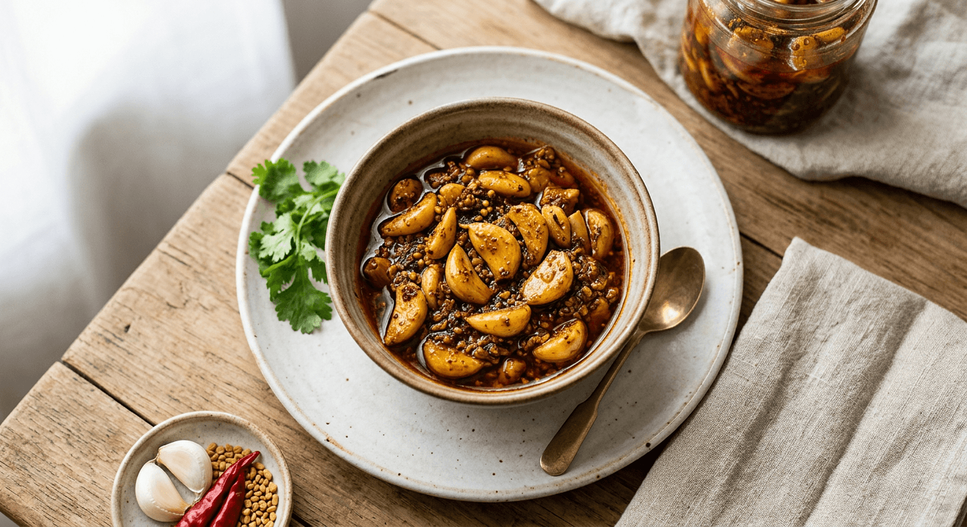 Garlic Pickle (Lahsun Ka Achar)