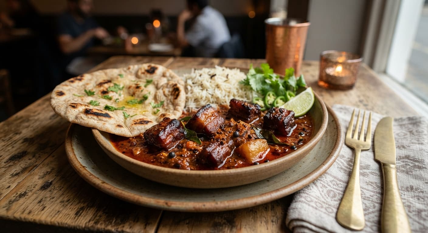 Goan Vindaloo with Pork Belly
