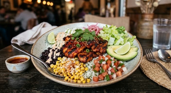 Gochujang Chicken Burrito Bowl