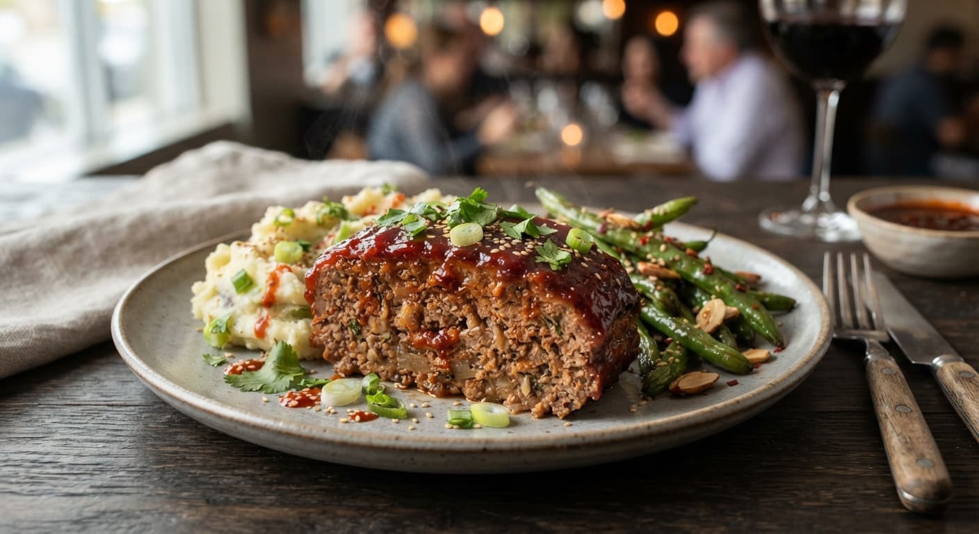 Gochujang Glazed Meatloaf