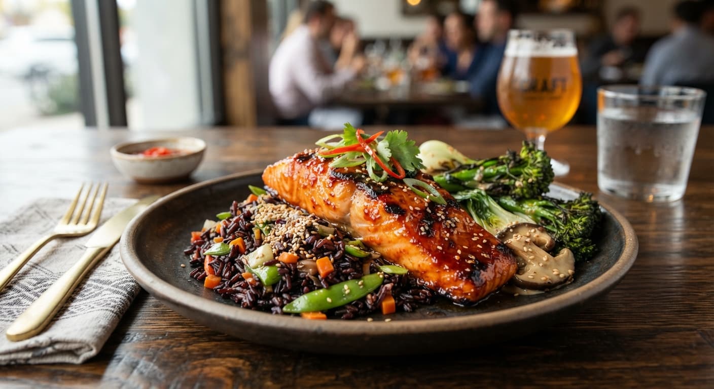 Gochujang Glazed Salmon