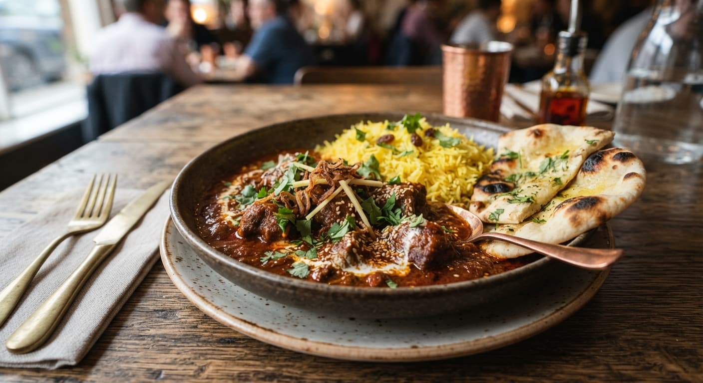 Gochujang Lamb Rogan Josh