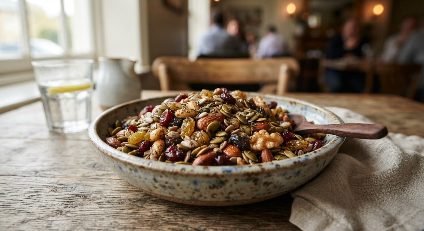 Herbed Seed & Raisin Trail Mix