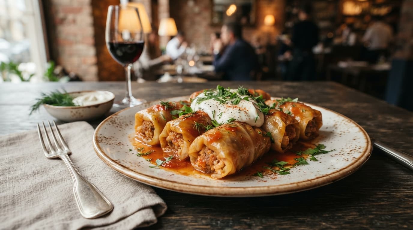 Holubtsi (Cabbage Rolls)