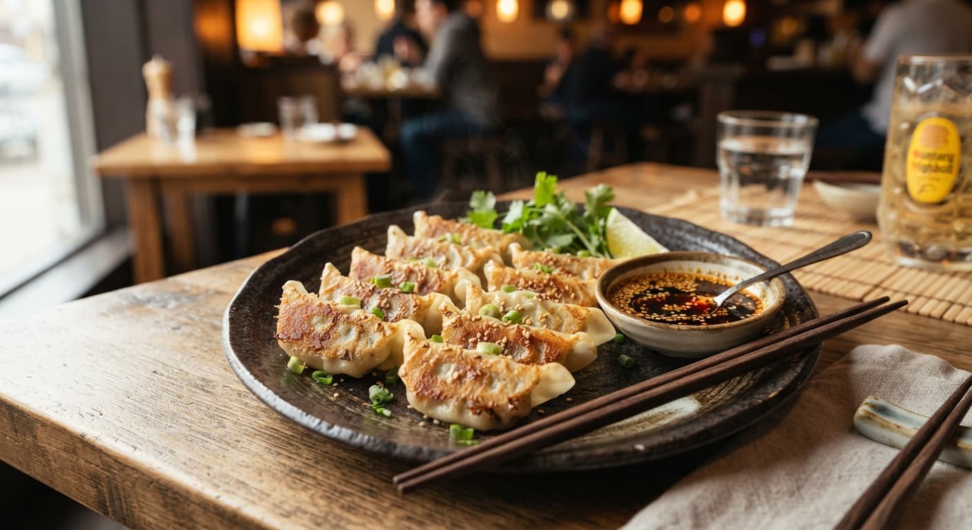 Homemade Gyoza Dumplings