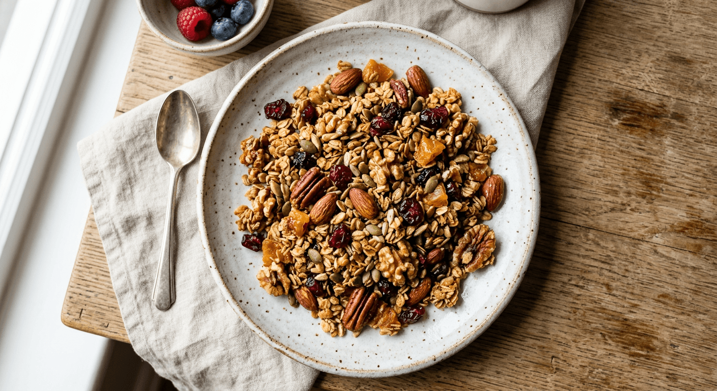 Homemade Honey Toasted Granola