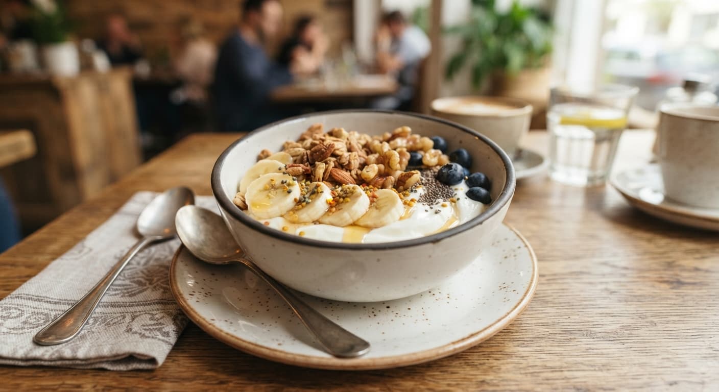 Honey Banana Yogurt Bowl