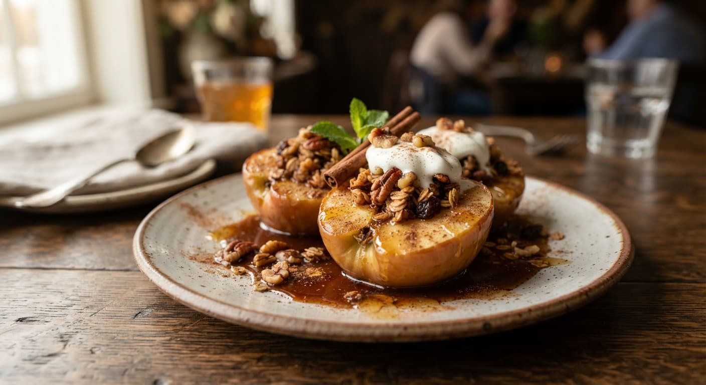 Honey Cinnamon Baked Apples