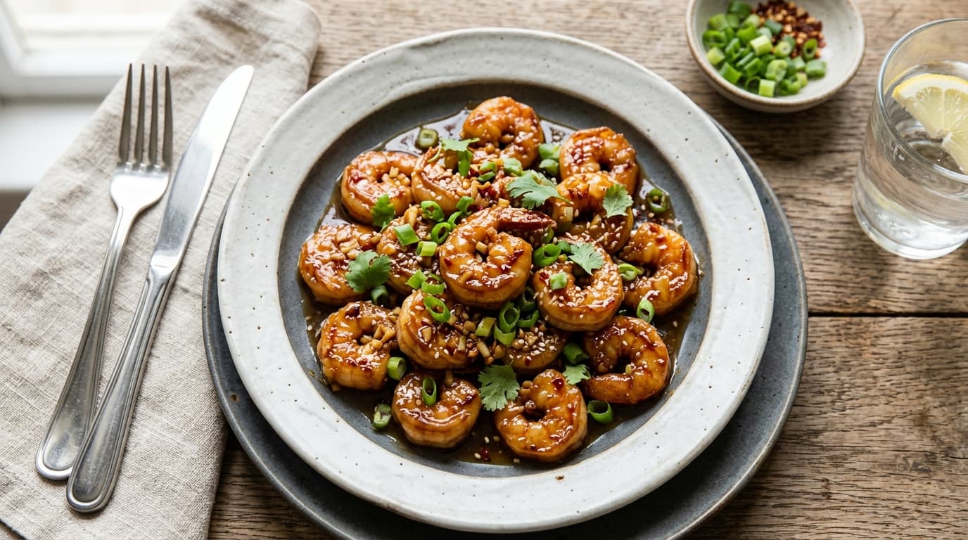 Honey Garlic Shrimp