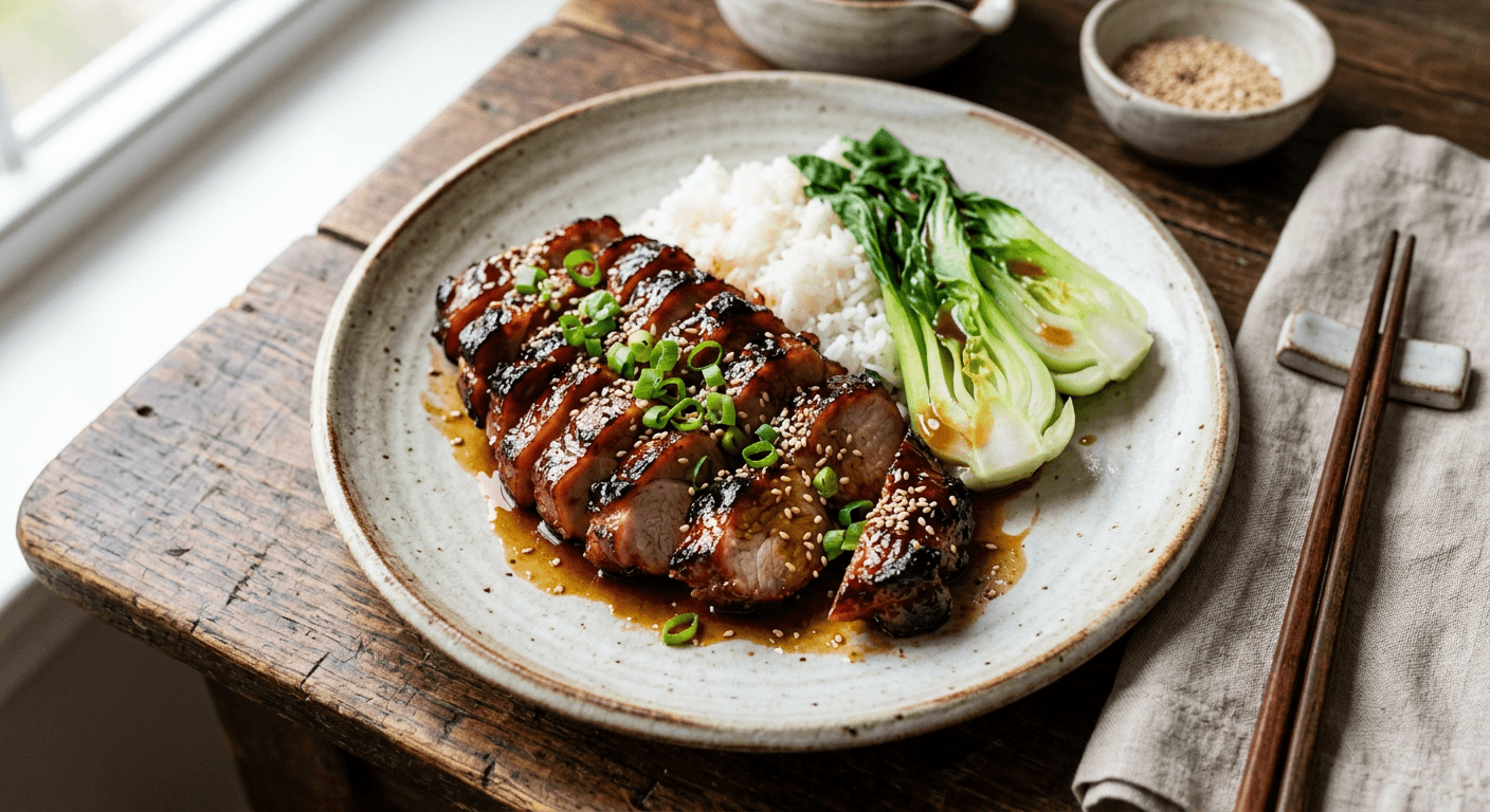Honey-Soy Stovetop Char Siu