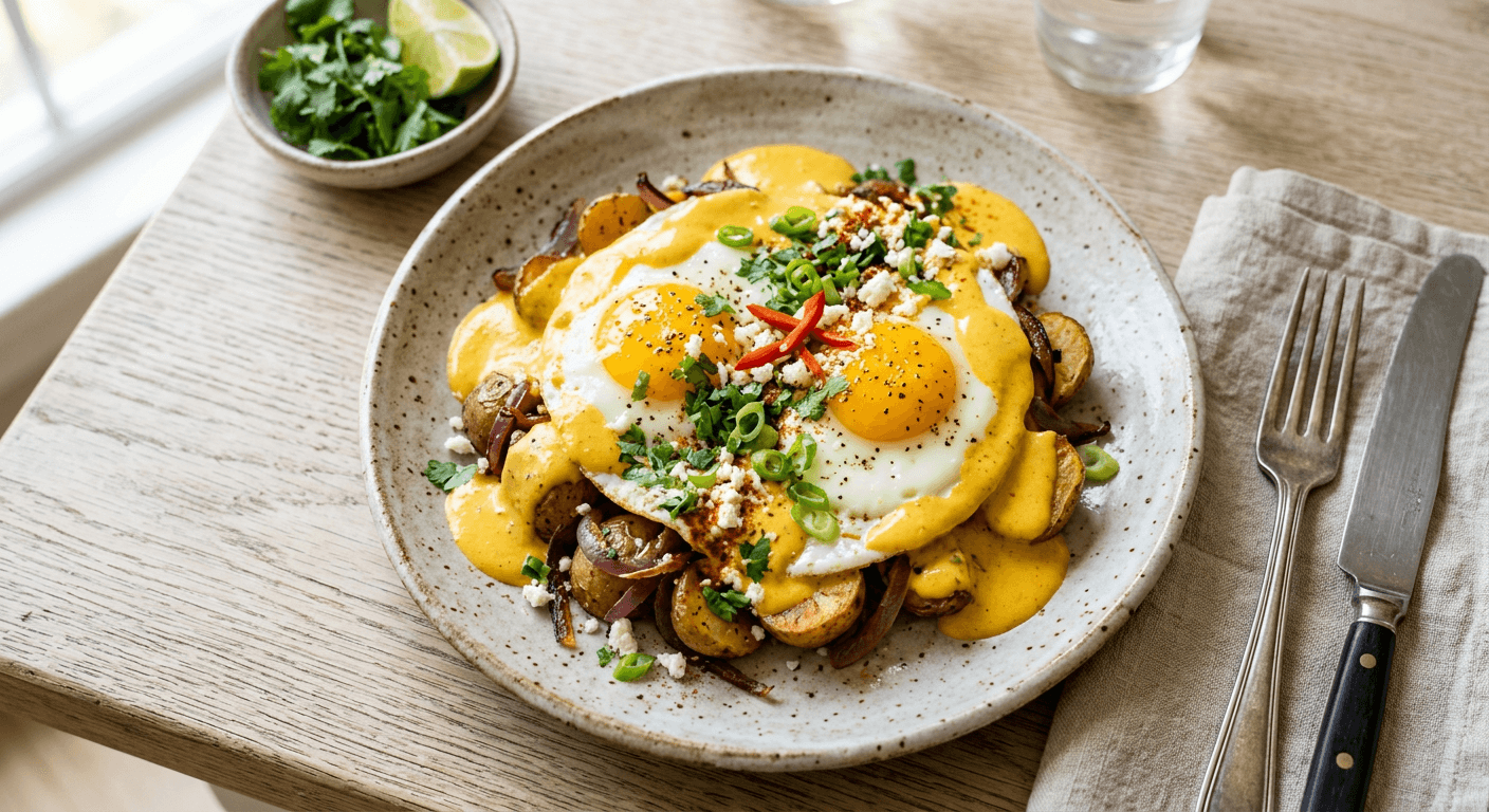 Huancaina Sauce Huevos