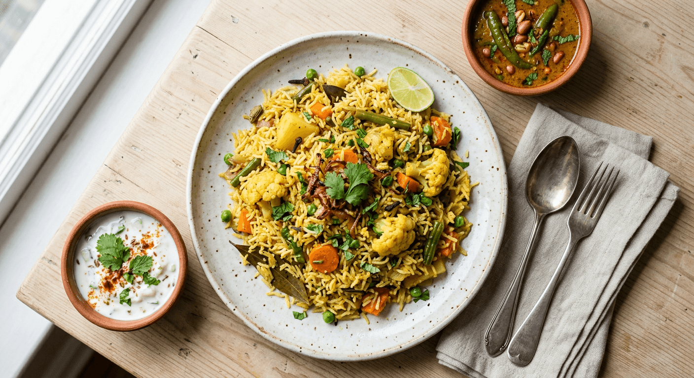 Hyderabadi Veg Tahari