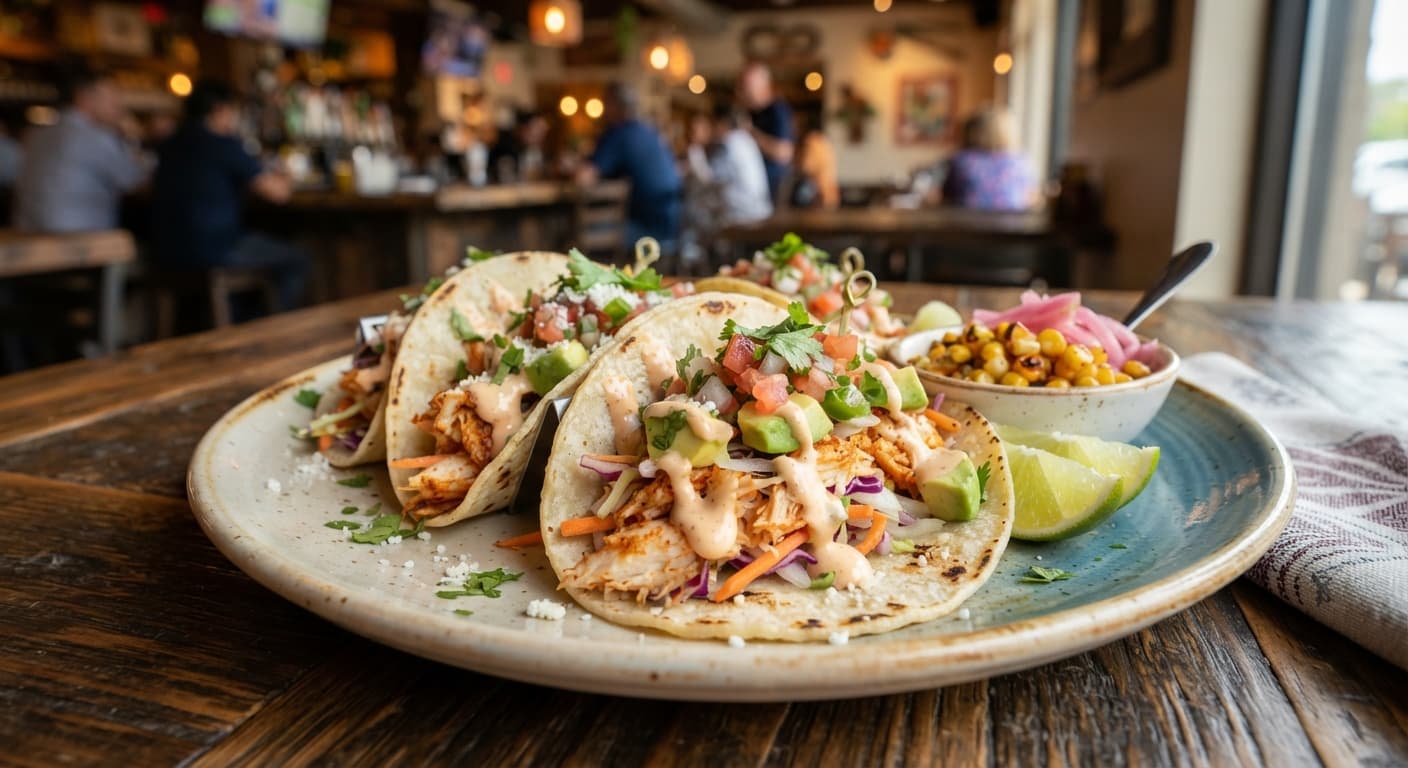 Imitation Crab Tacos