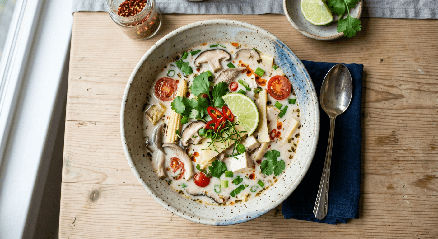 Instant Pot Vegetarian Tom Kha