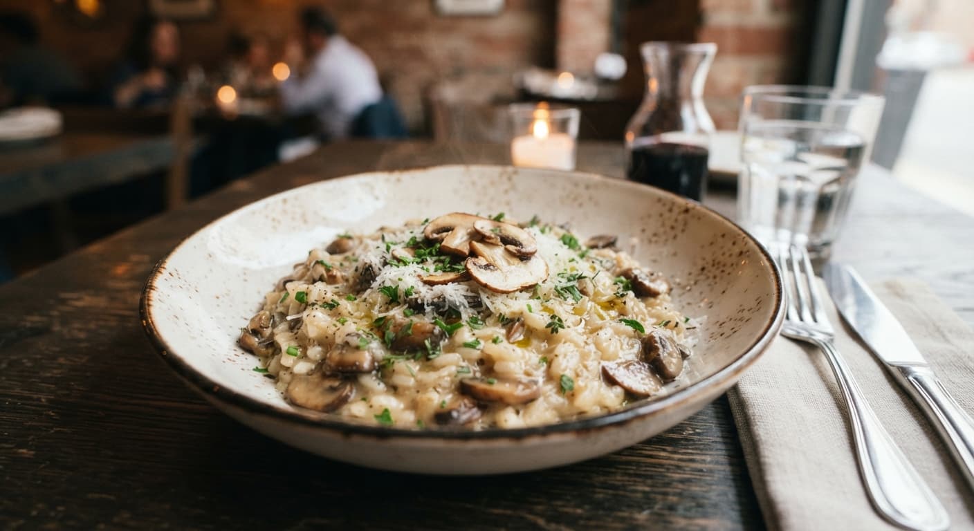 Italian Mushroom Risotto