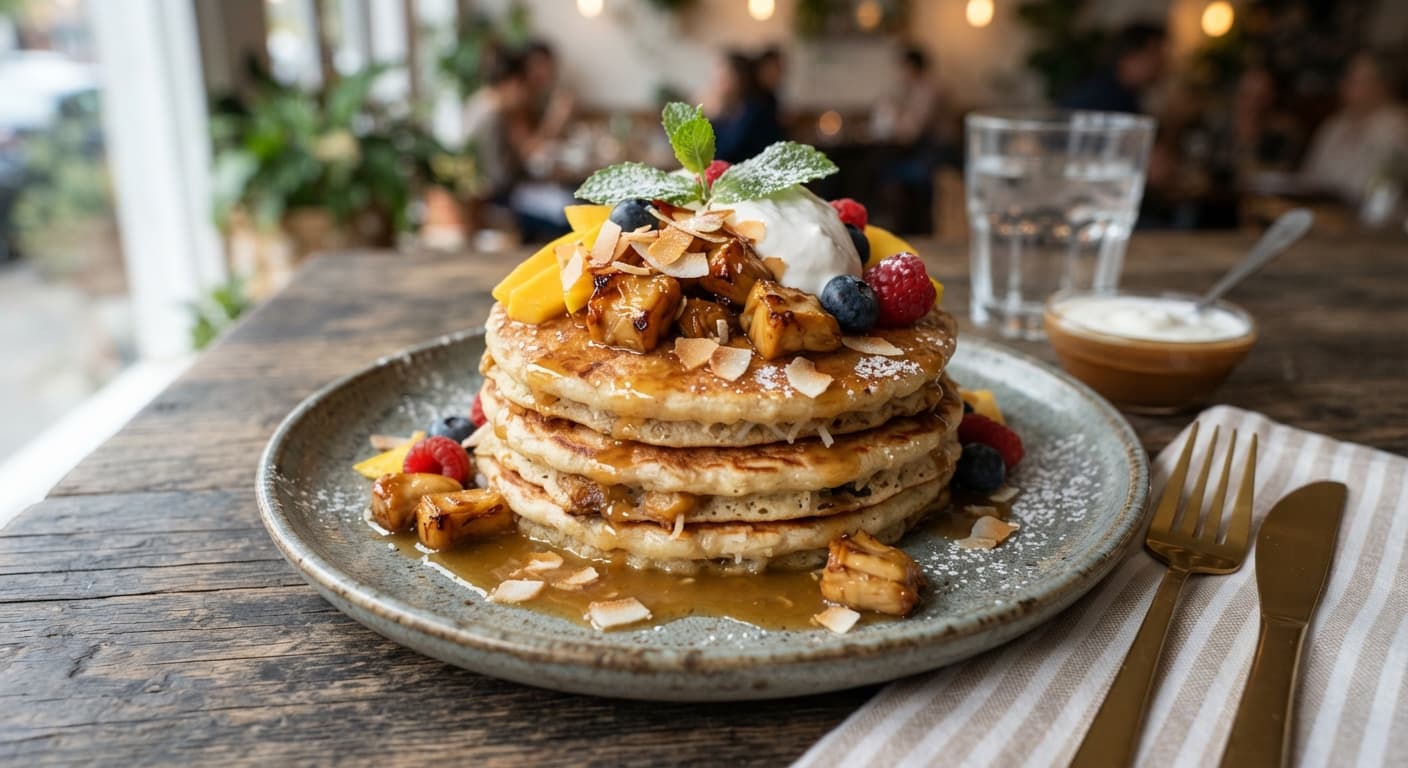 Jackfruit Coconut Pancakes