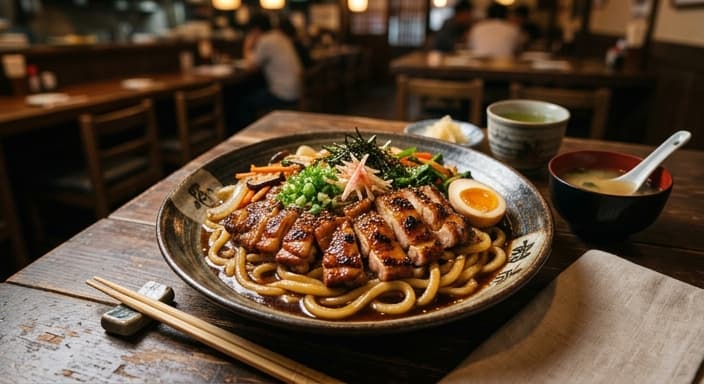 Japanese Chicken Teriyaki Udon
