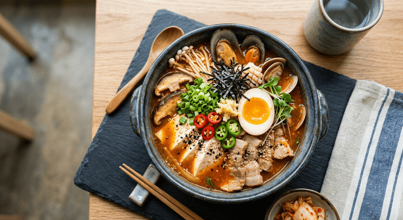 Japanese Fusion Miso Sundubu