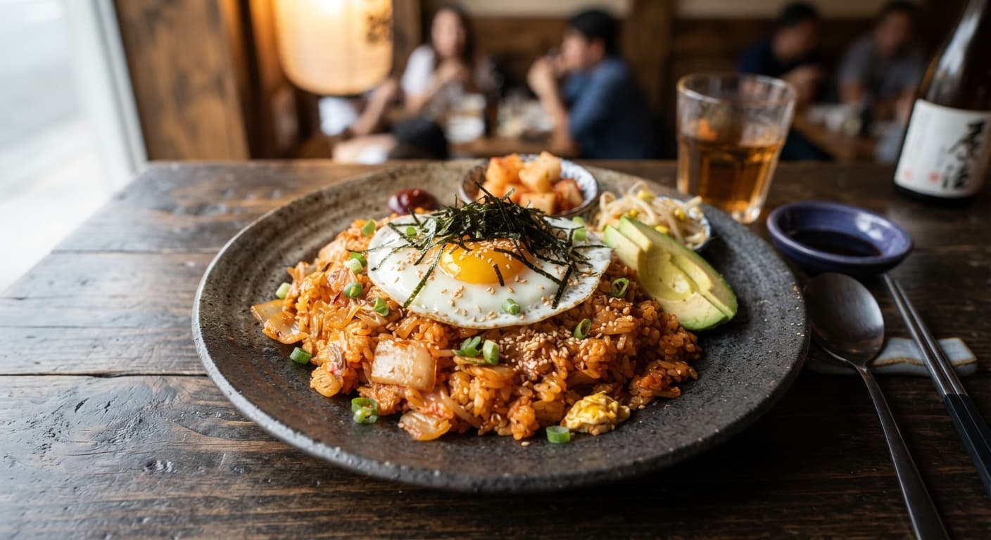 Japanese Kimchi Fried Rice