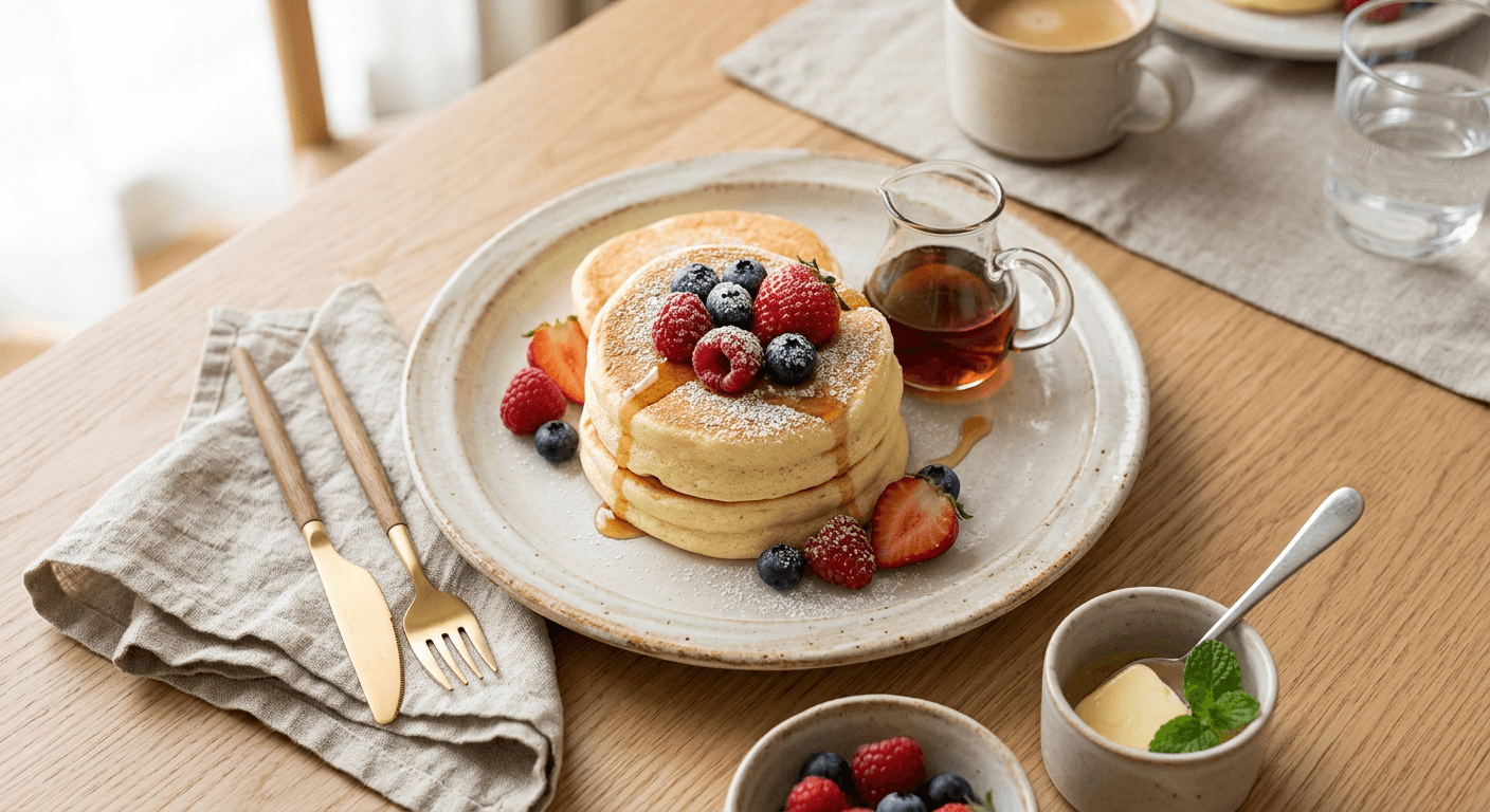 Japanese Soufflé Pancakes