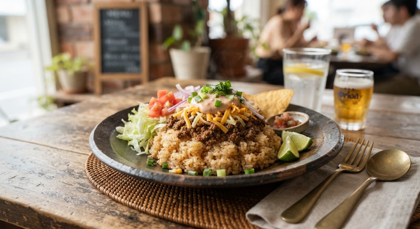 Japanese Taco Rice