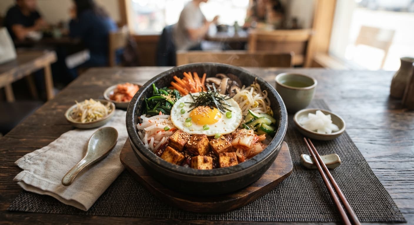 Japanese Tofu Bibimbap