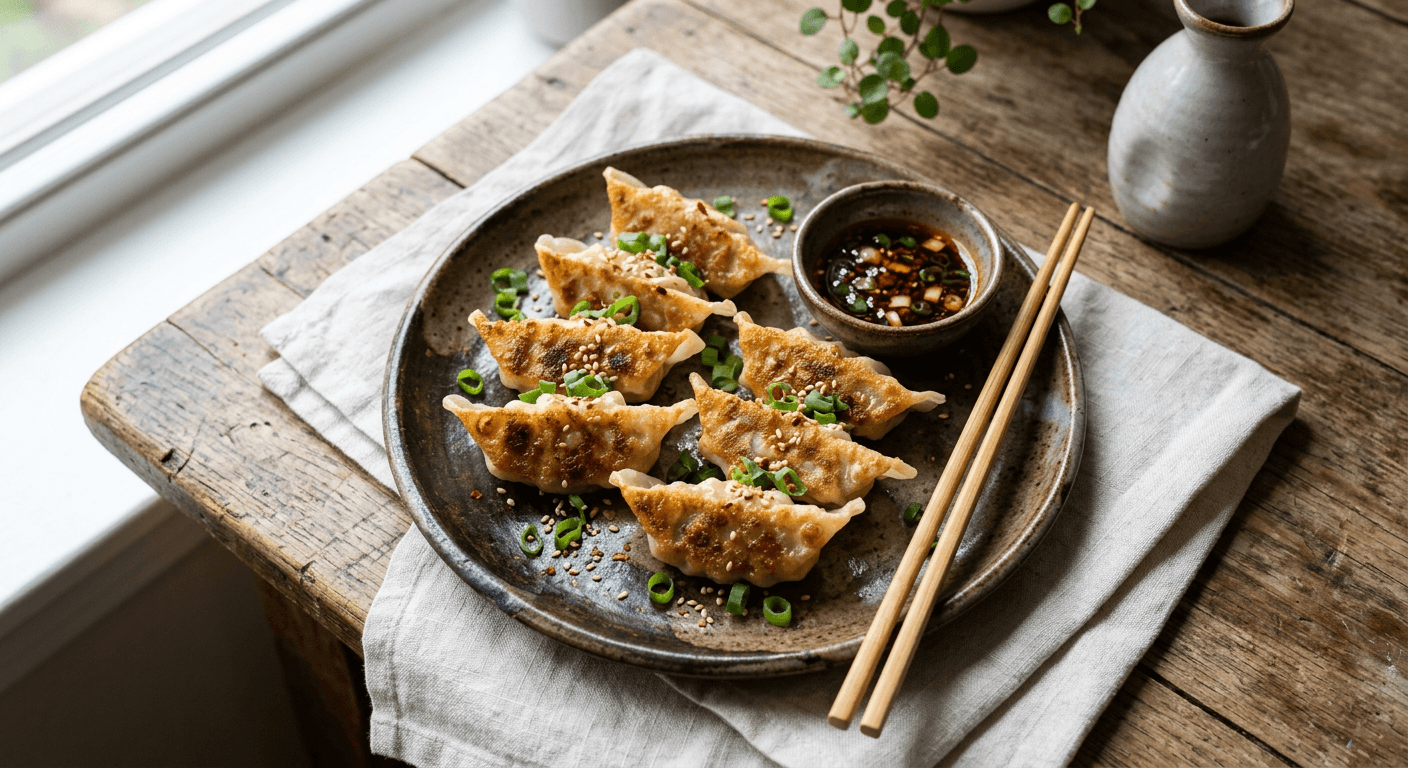 Japanese Vegetable Gyoza