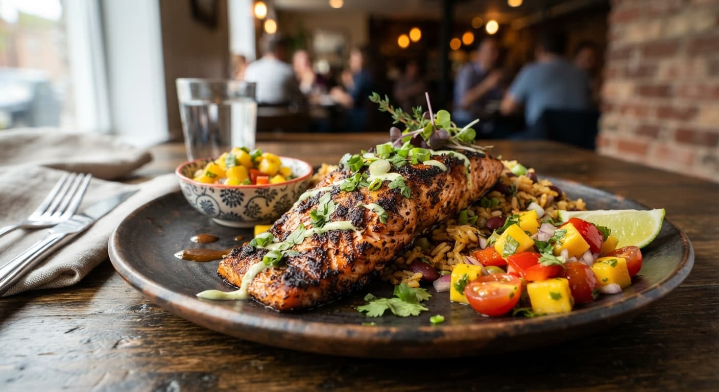 Jerk-Spiced Grilled Salmon