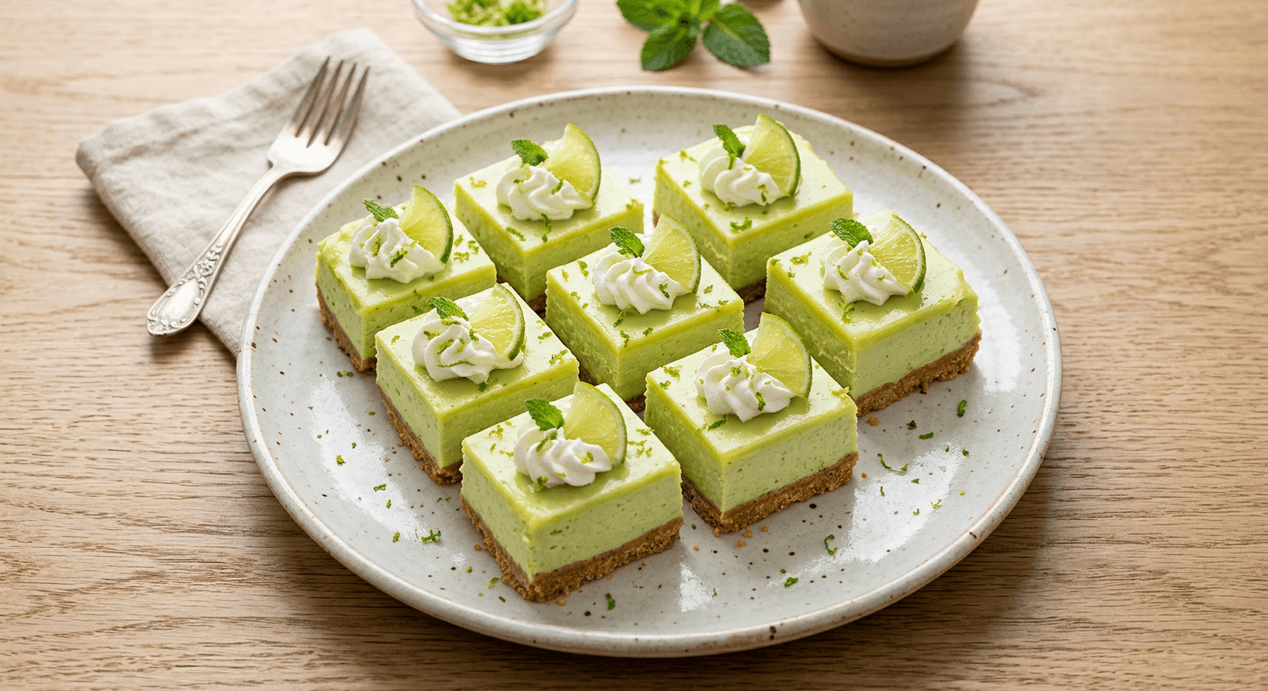 Key Lime Cheesecake Bars