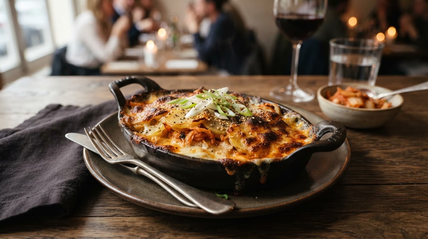 Kimchi Gratin Dauphinois