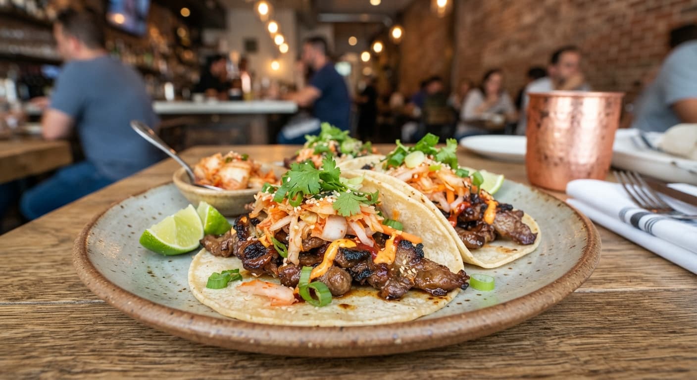 Korean Beef Bulgogi Tacos