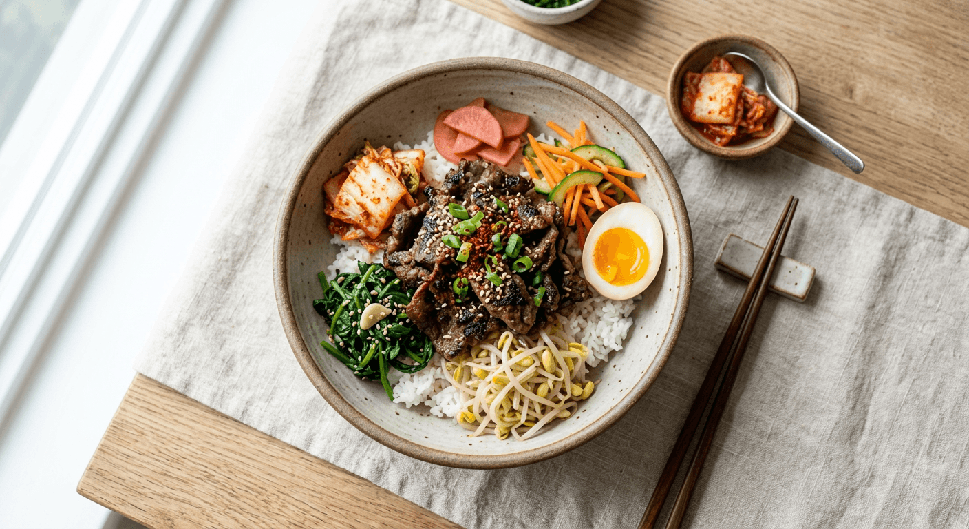 Korean Bulgogi Style Beef Bowls