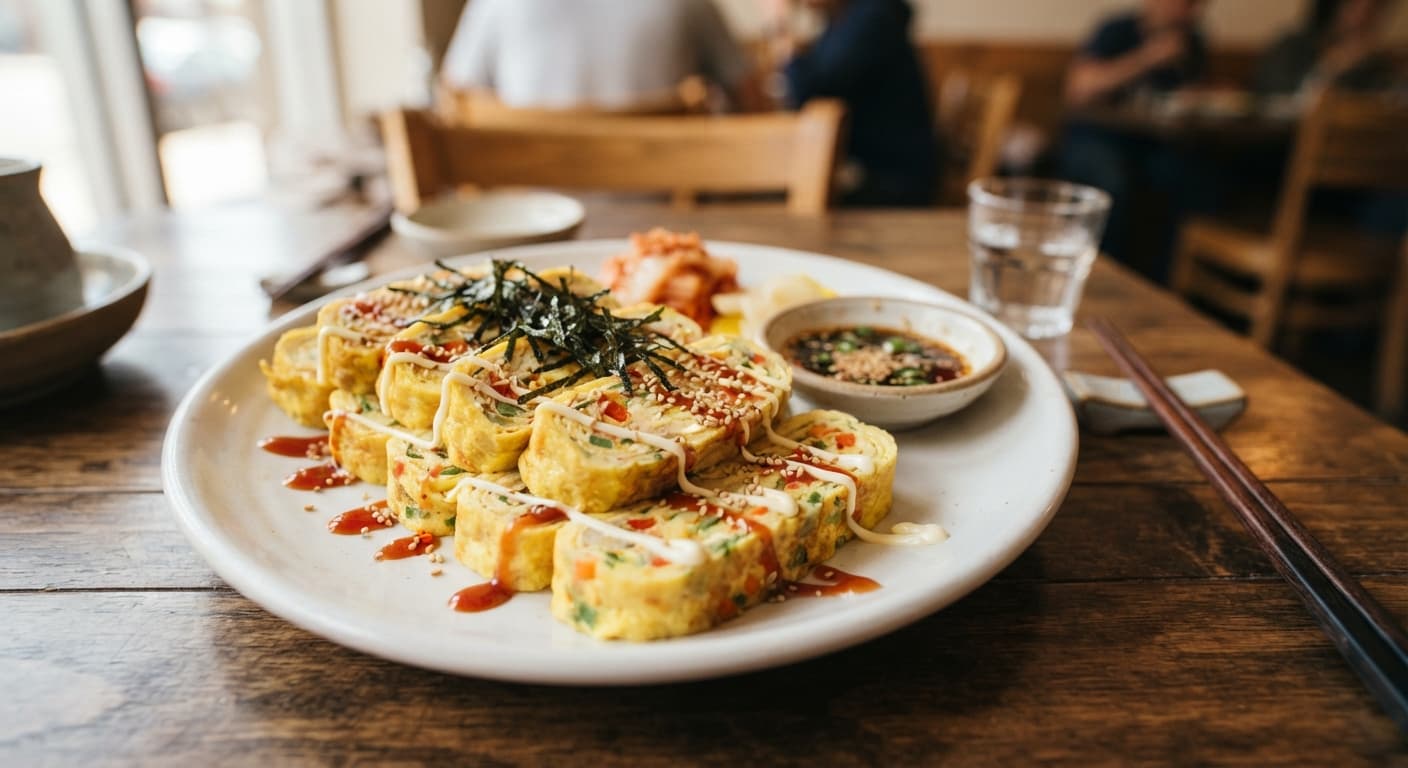 Korean Egg Roll (Gyeran Mari)