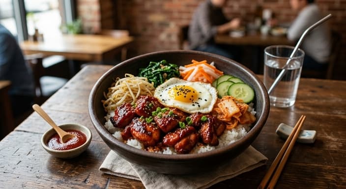 Korean Gochujang Chicken Bowl