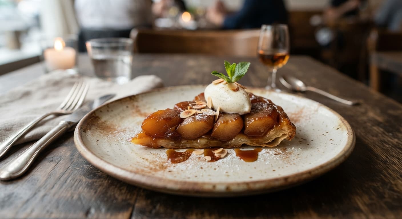 Korean-Pear Tarte Tatin