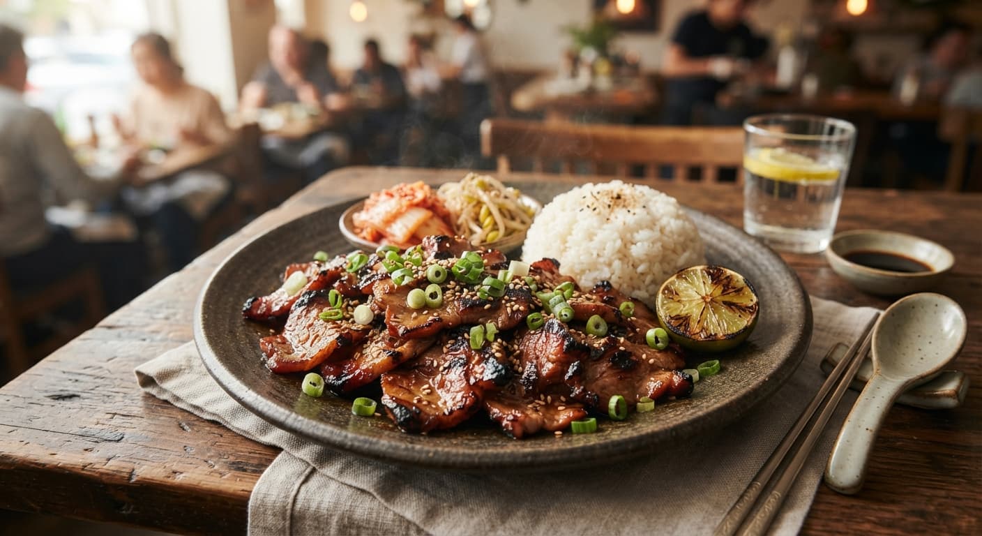 Korean‑Style Char Siu Bulgogi