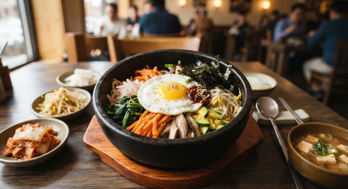 Korean Vegetable Bibimbap