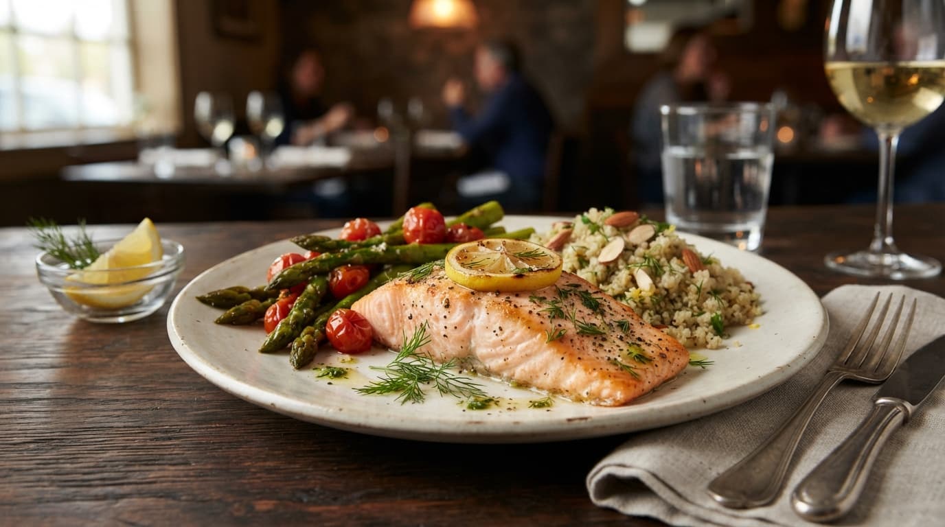 Lemon‑Herb Baked Salmon