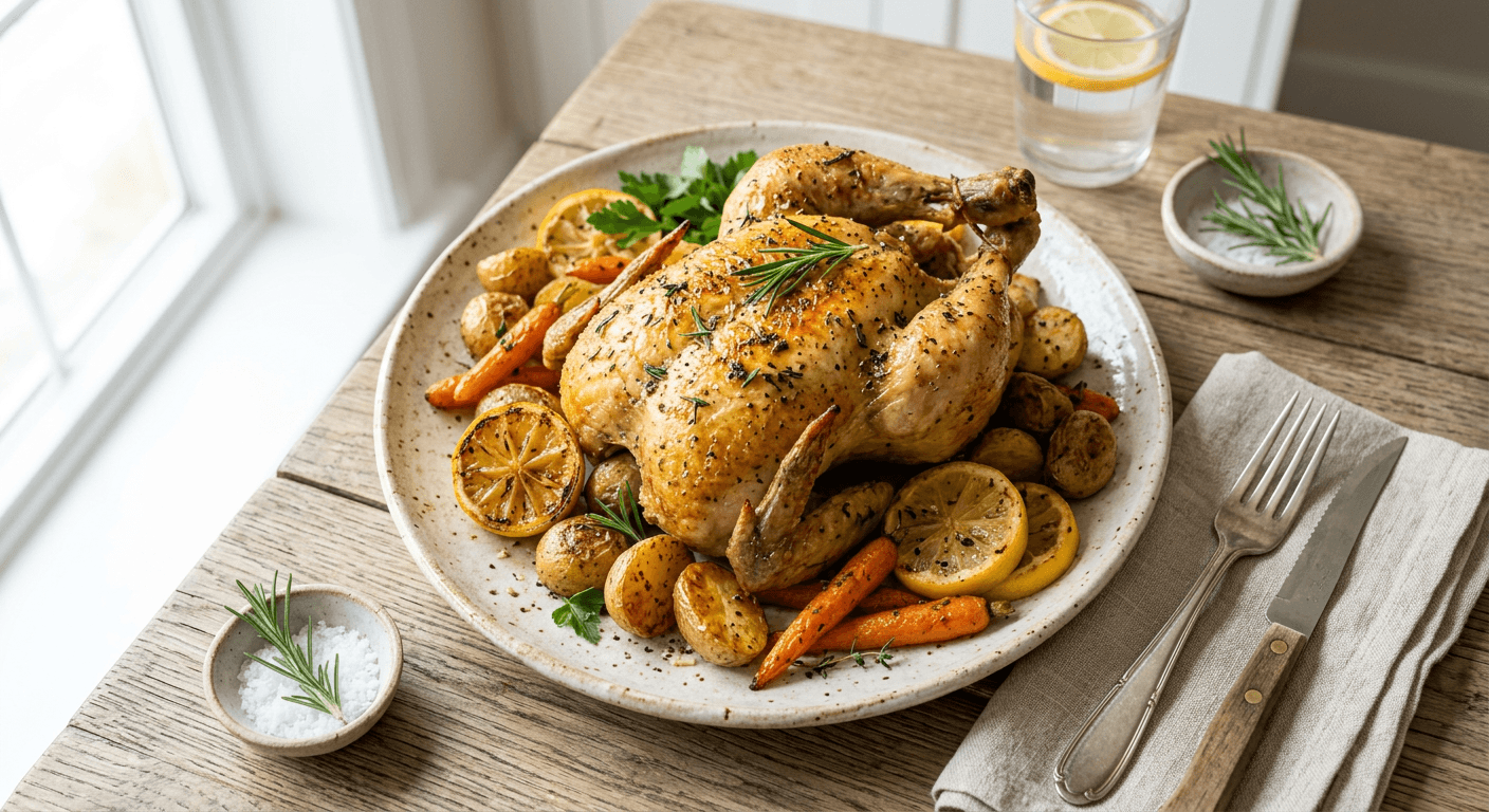 Lemon Herb Roasted Chicken