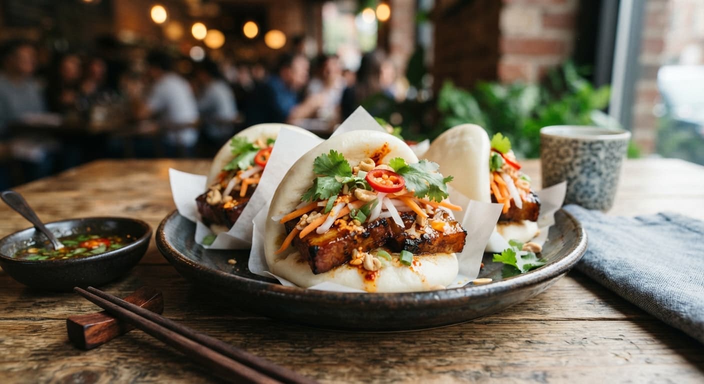 Lemongrass Chili Pork Belly Bao
