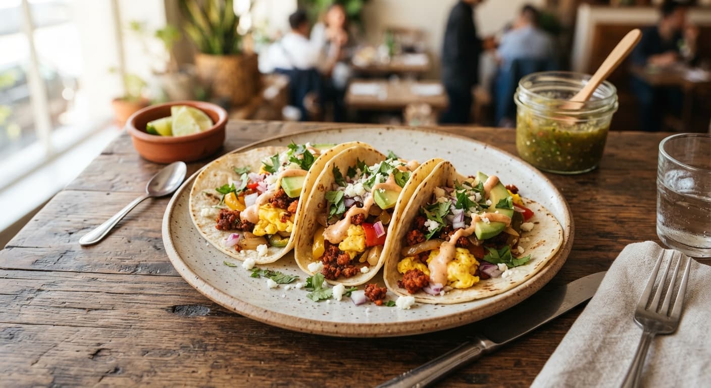 Low-Carb Breakfast Tacos