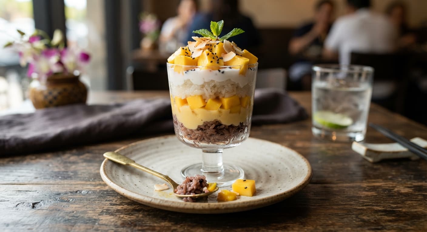 Mango Sticky Rice Parfait