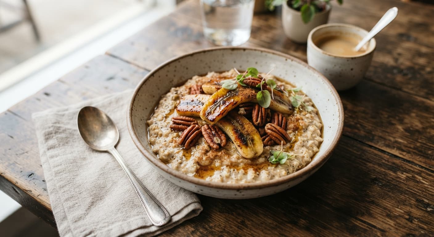 Maple Banana Oatmeal