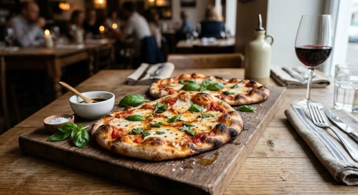 Margherita Flatbread Pizzas