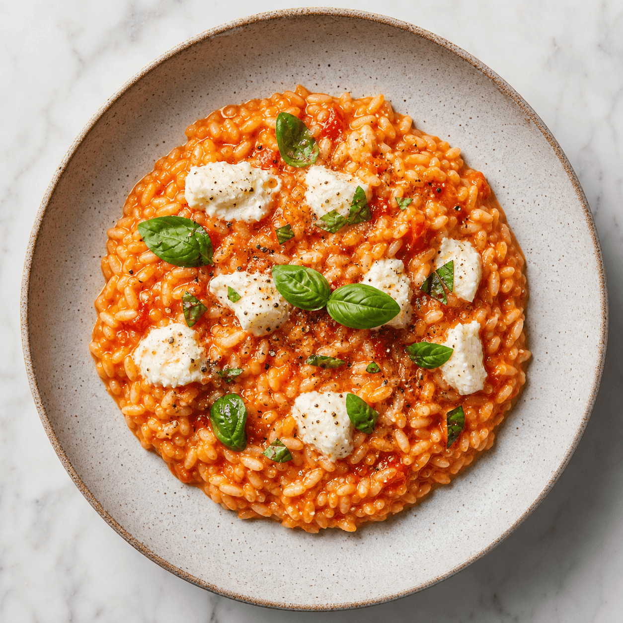 Margherita Risotto-Style Rice